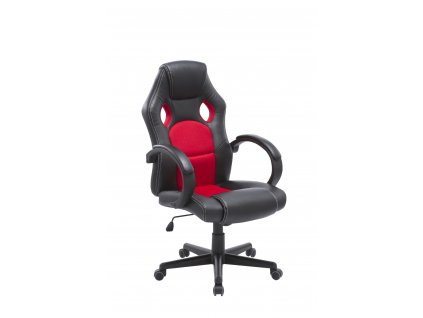 Kancelářská židle SANDBOX černá/červená