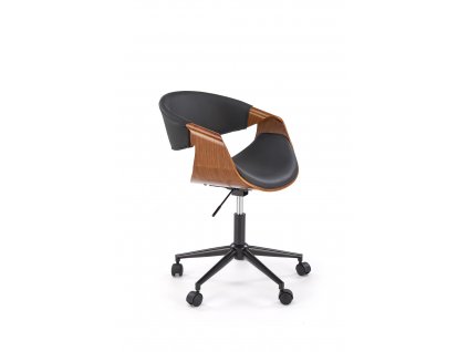 Kancelářská židle BILBO černá/ořech