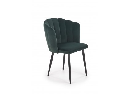 K386 židle tmavě zelená