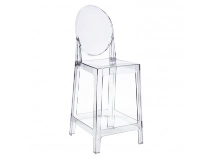 Barová stolička Viki transparentní