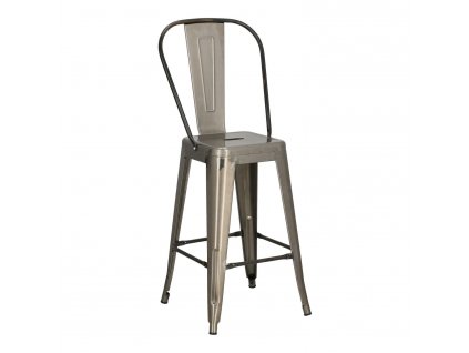 Barová židle Paris Back 66cm kovová