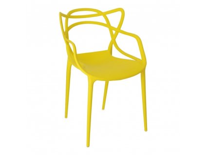 Židle Lexi žlutá insp. Master chair