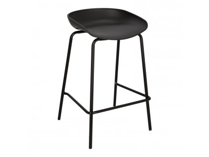 Barová stolička Grego černá 65 cm