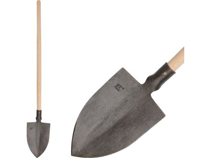 Dláto Gardex 1450 g, kované, špičaté, rovná dřevěná rukojeť