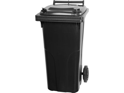 Kontejner Europlast 120 litrů, plast, černý, HDPE, popelník na odpad