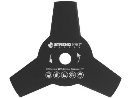 Drhnoucí nůž TT-BC415/520, 3 zuby, 255x1,6 mm, náhradní