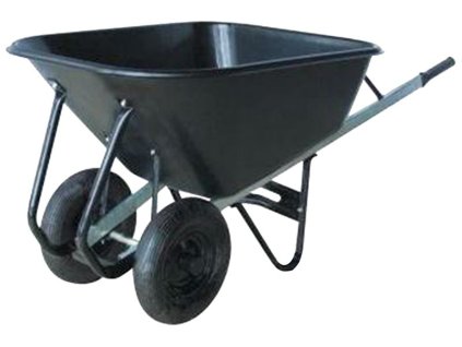 Greenlawn Titan 180 litrů, 2x nafukovací kolo, plast, max. 180 kg (v demontu)