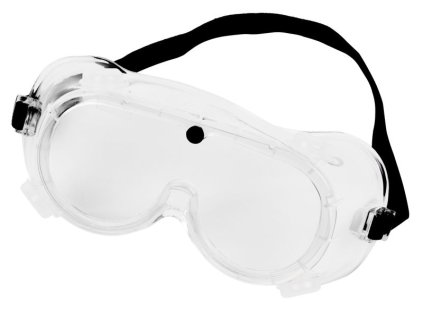 Bezpečnostní brýle Safetyco B603, čiré, ochranné, antivirové, s plombou CE