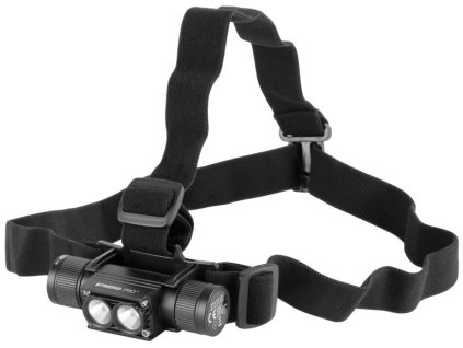Čelovka  Headlight H4016, 2xXPG LED 500 lm, 2000 mAh, USB nabíjení, vodotěsná, odnímatelná svítilna