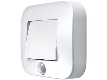 LEDVANCE NIGHTLUX® Hall White, se senzorem pohybu, výklopný, 3xAAA, 84x73x22 mm