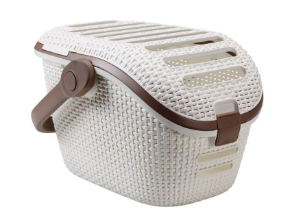 Curver® PET CARRIER, přepravní box, béžový, 38x51x33 cm, pro kočky a psy