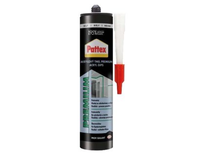Akrylový tmel Pattex Premium, bílý, 280 ml
