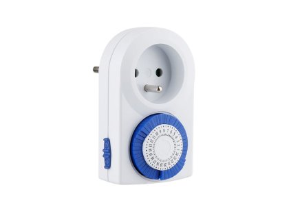 Časový spínač , mechanická spínací zásuvka, 220-240 V, max. 3500 W