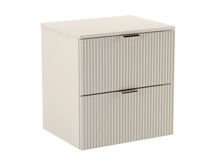 338821 skrinka pod umyvadlo s drazkovanymi cely willump 60 cm kasmir