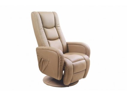 PULSAR recliner s funkcí masáže a topení béžový