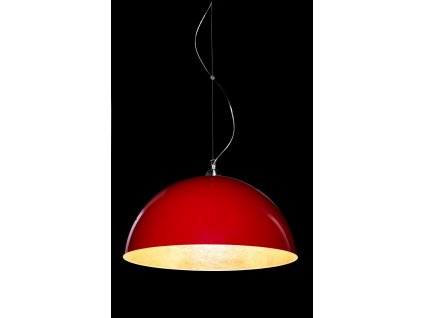 Lustr - Závěsná lampa Luminato 70cm červená
