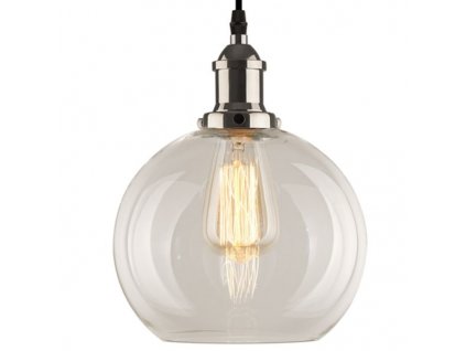 Lustr - závěsná lampa NEW YORK LOFT 2 chrom