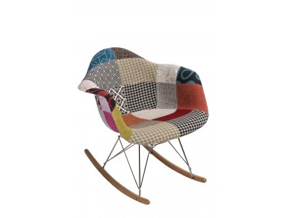 Židle P018 RAR patchwork barevná