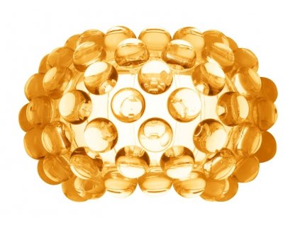 Nástěnná lampa ARIA amber wall - jantarová barva