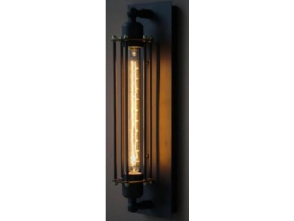 Lampa nástěnná AMSTERDAM LOFT 1 černé