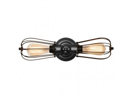 Lampa nástěnná Kopenhagen Loft H šedo-hnědá