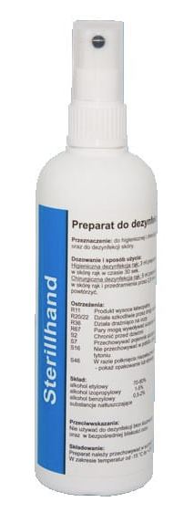 Chirurgická virucidní dezinfekce na pokožku ve spreji - 250 ml
