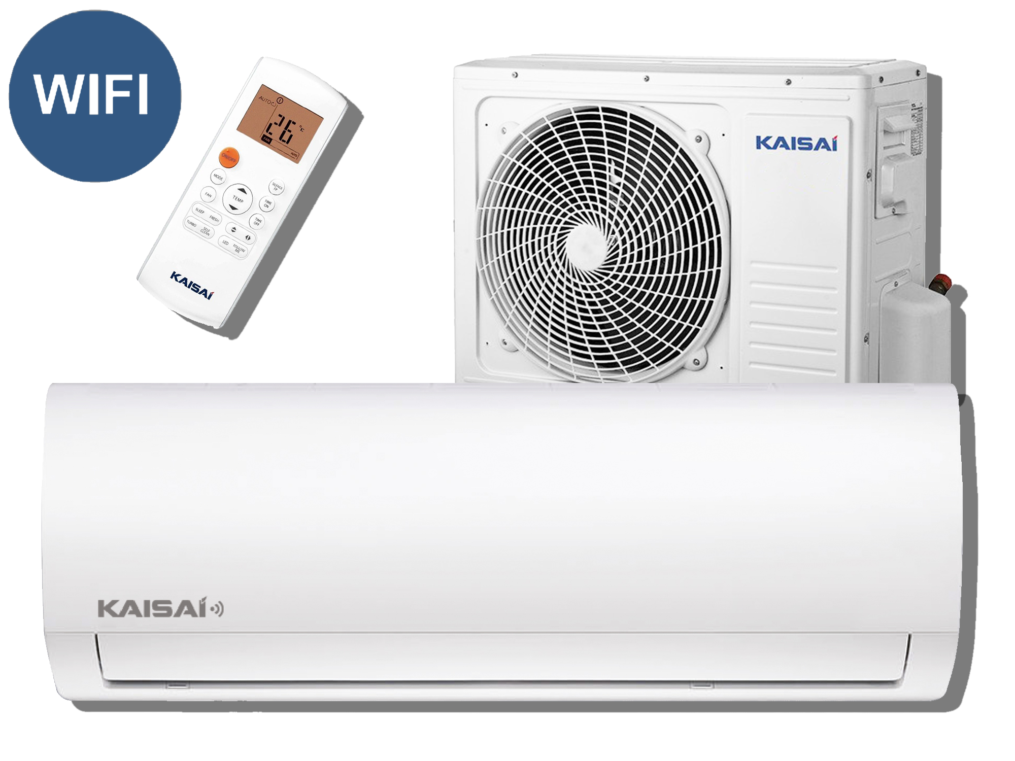 Klimatizace Fly - 3,5/3,8kW WiFi R32