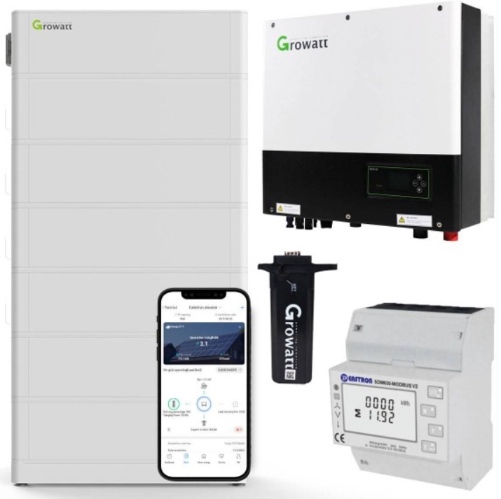 Set měnič SPH5000-10000TL3 BH-UP + ARK-2.5H-A1 5,12 až 10,24 kWh Výkon: Set měnič SPH10000 TL3 BH-UP + ARK-2.5H-A1 10,24 kWh