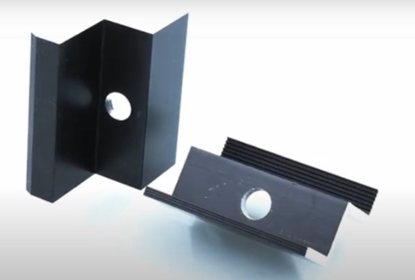 Levně PV-03 Boční svorka ALU Velikost: 30mm černá