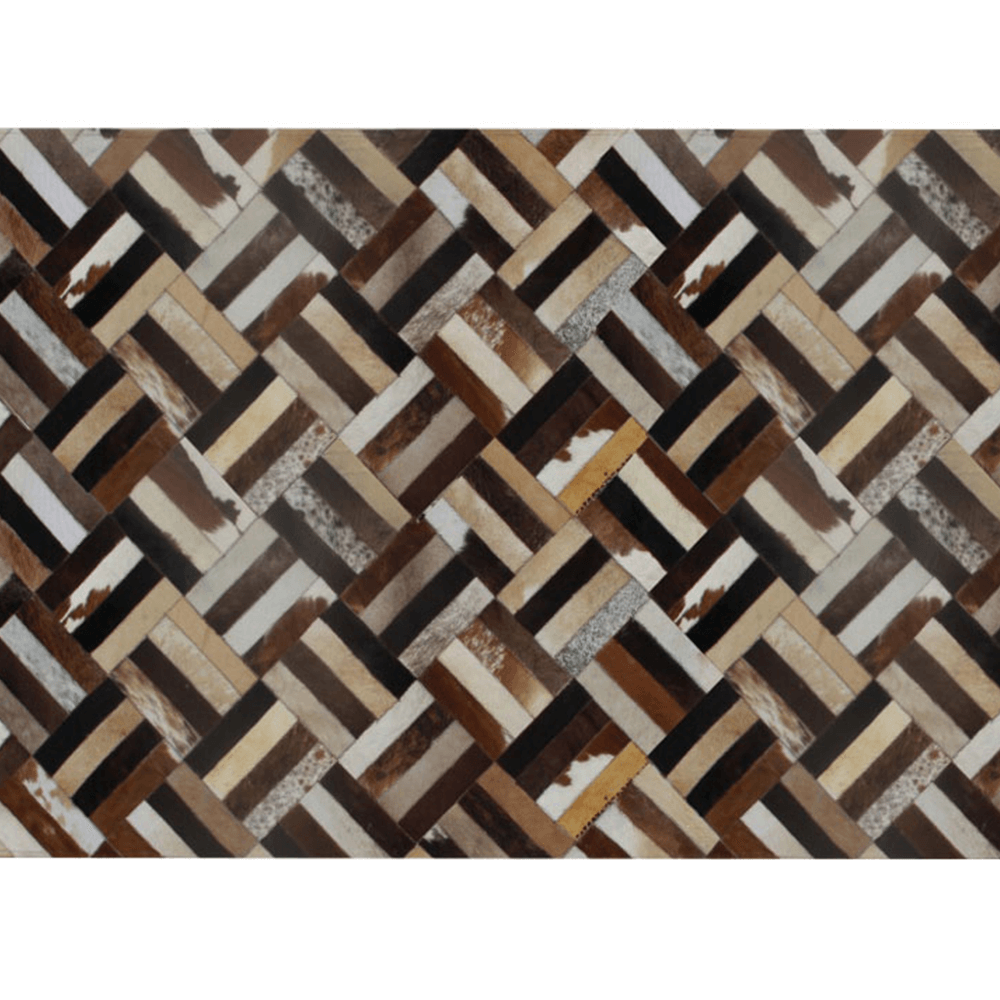 Levně Luxusní koberec, pravá kůže, 200x300, KŮŽE TYP 2