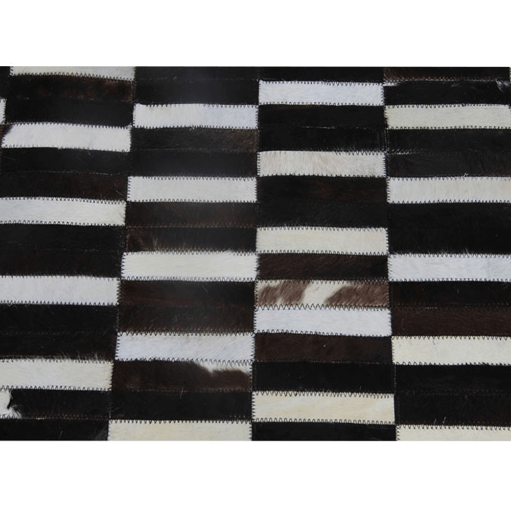 Levně Luxusní koberec, pravá kůže, 141x200, KŮŽE TYP 6
