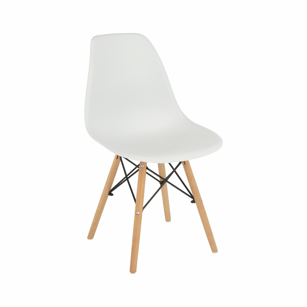 Židle, bílá / buk, CINKLA 3 NEW | Nábytek a dekorace > Jídelna > Jídelní židle