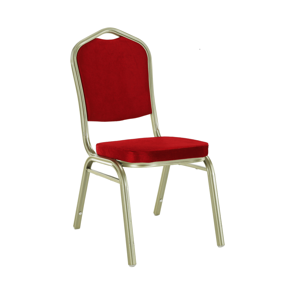 Stohovatelná židle, bordó/champagne, ZINA 2 NEW | Nábytek a dekorace > Pracovna > Kancelářské židle