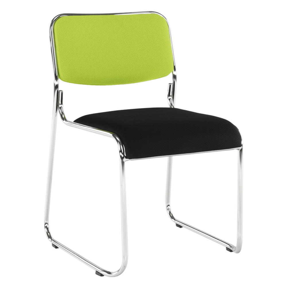 Zasedací židle, zelená/černá síťovina, BULUT | Nábytek a dekorace > Pracovna > Kancelářské židle