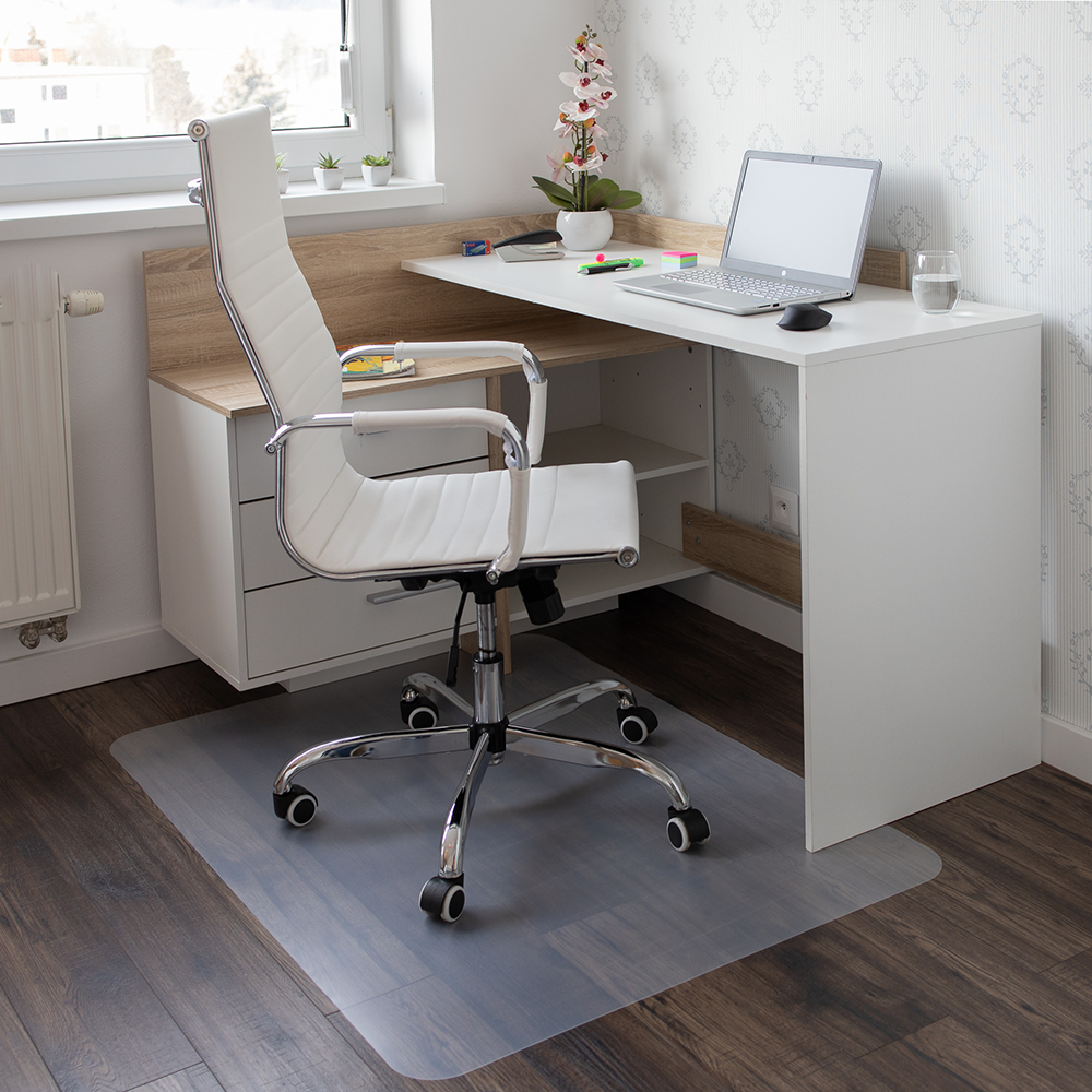 Ochranná podložka pod židli, transparentní, 100x70 cm, 0, 5 mm, ELLIE NEW TYP 1 | Nábytek a dekorace > Pracovna > Kancelářské židle