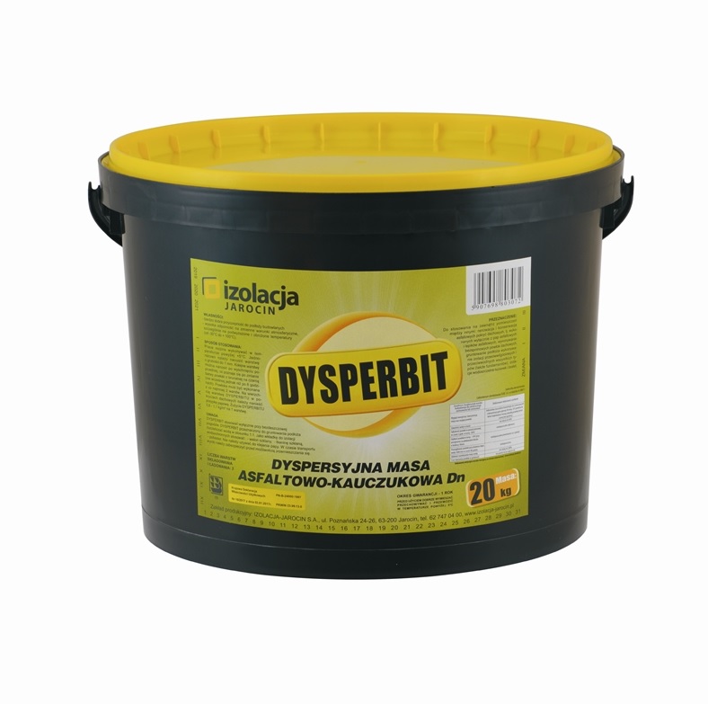 DYSPERBIT - disperzní hmota pro údržbu střech Množství/Balení: 10 kg