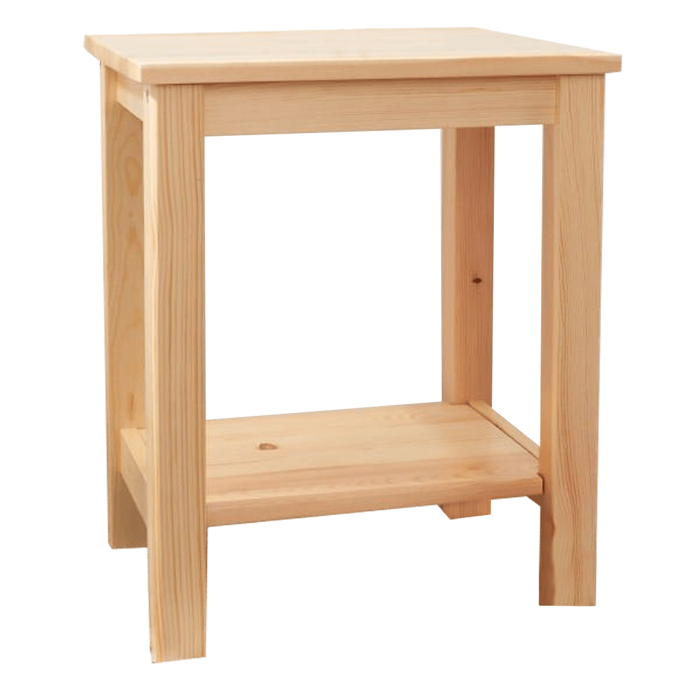 Noční stolek, dřevo / přírodní, FOSIL | Nábytek a dekorace > Ložnice > Noční stolky