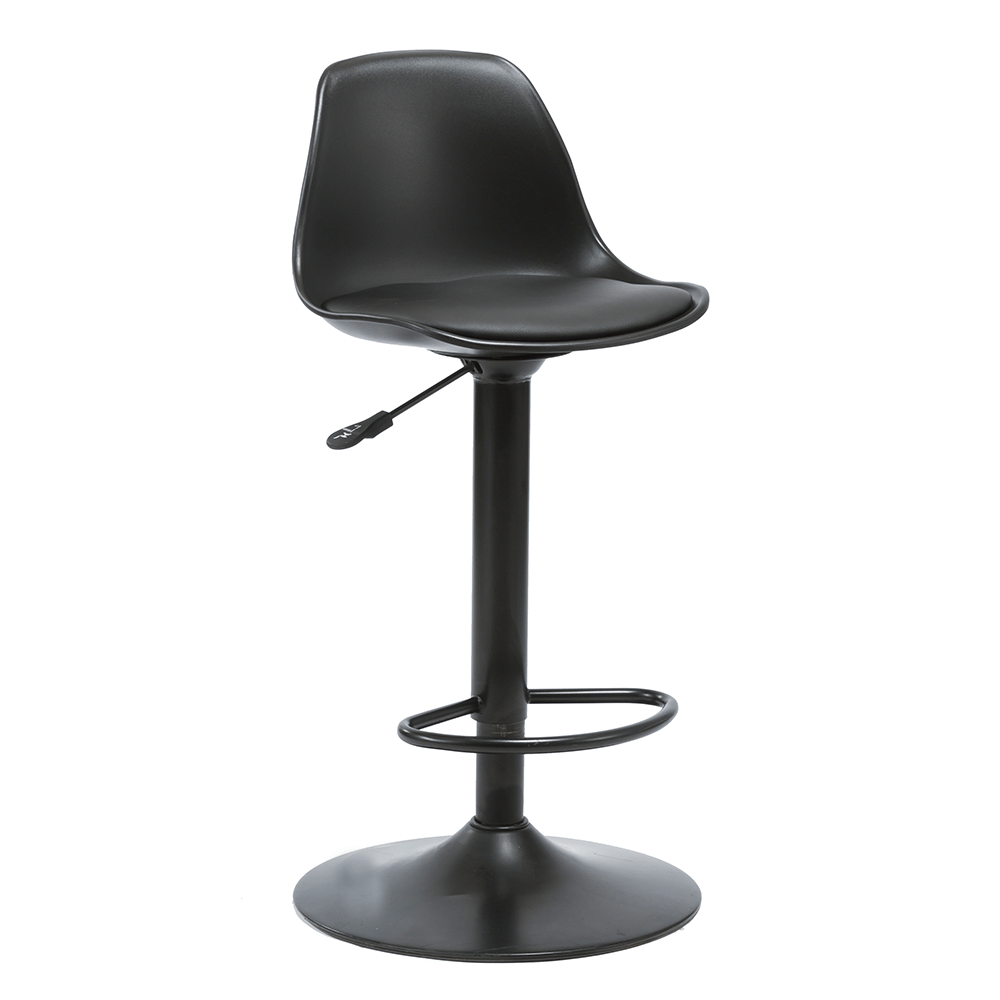 Barová židle, černá, DOBBY | Nábytek a dekorace > Jídelna > Barové židle a stoličky > Barové židle