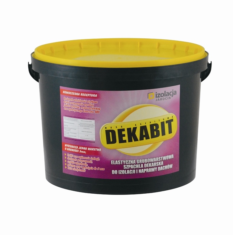 DEKABIT - silnovrstvý tmel pro izolaci střech Množství/Balení: 1 kg