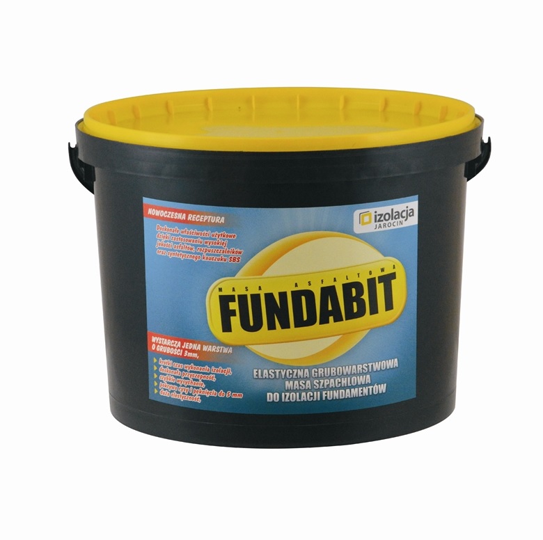 FUNDABIT - silnovrstvý tmel pro izolaci základů Množství/Balení: 1 kg
