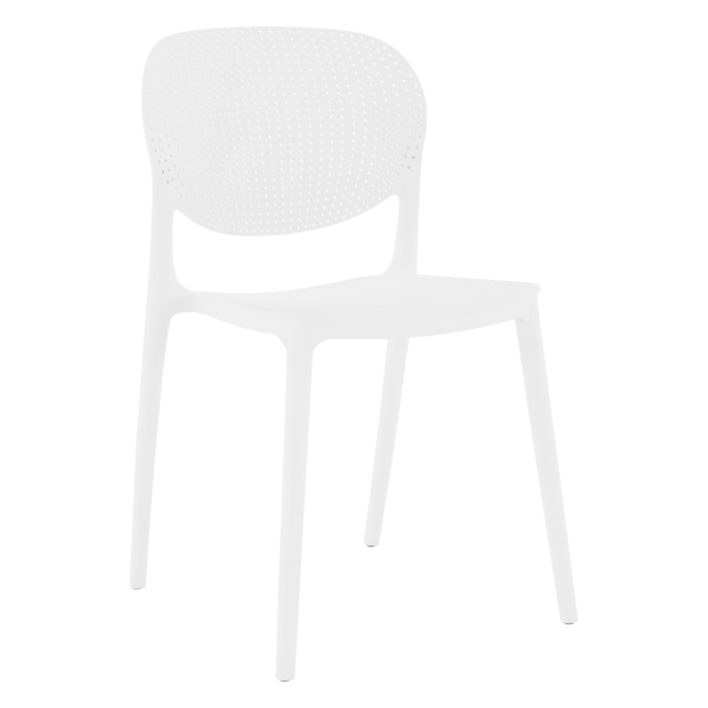 Stolička, bíla, FEDRA NEW | Nábytek a dekorace > Zahrada > Zahradní židle