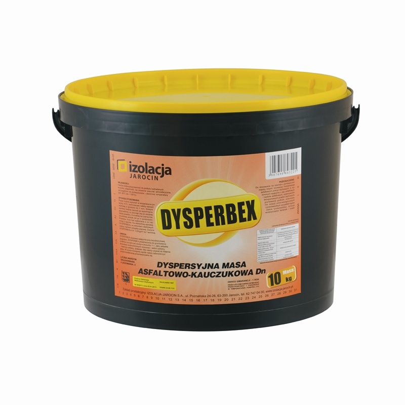DYSPERBEX - disperzní hmota pro údržbu střech Množství/Balení: 10 kg