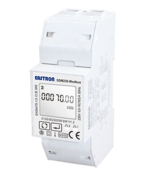 - Elektroměr Eastron SDM230 (jednofázový) - 5 modelů/typů Varianta: SDM230- Modbus