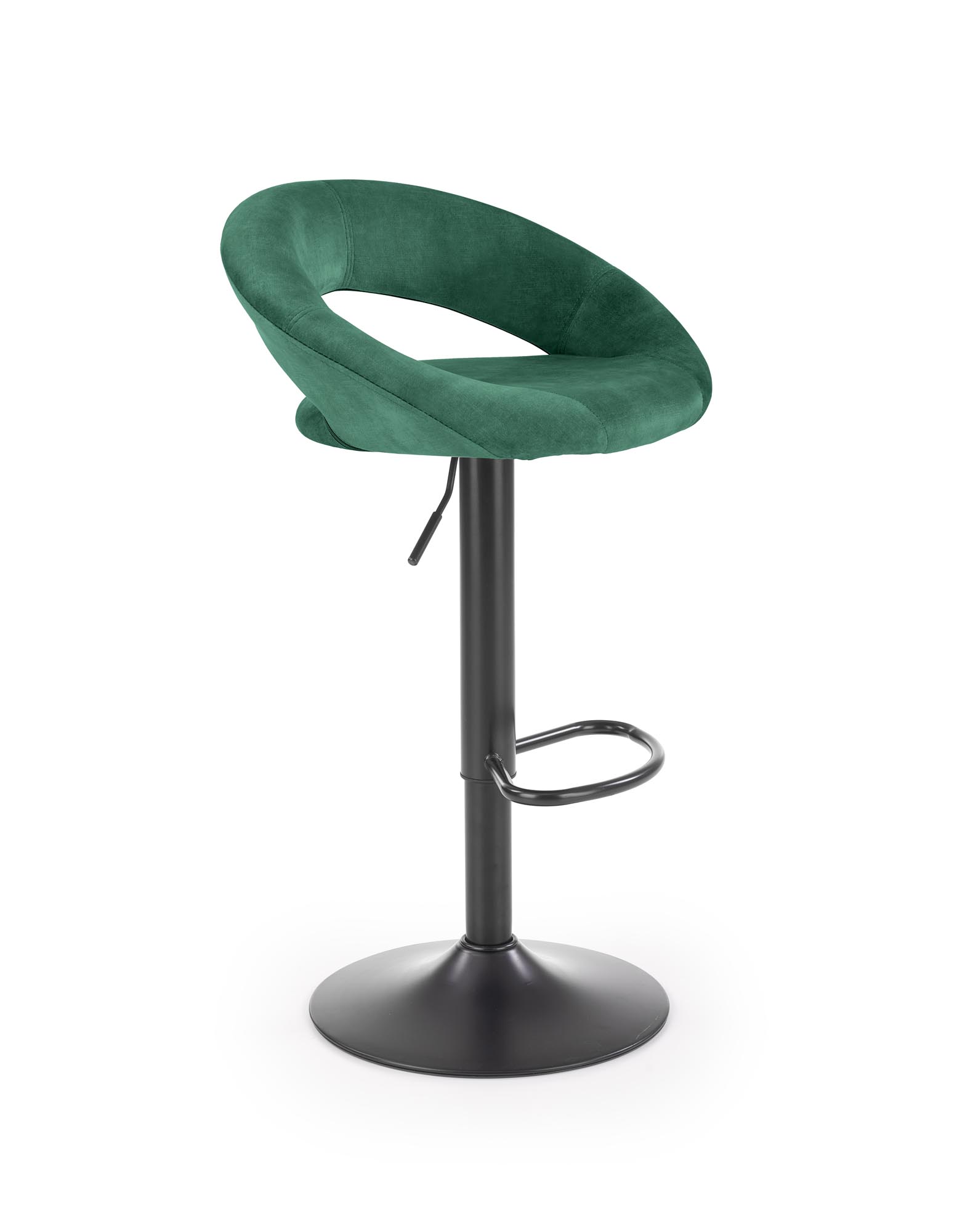 H102 barová židle tmavě zelená | Nábytek a dekorace > Jídelna > Barové židle a stoličky > Barové židle