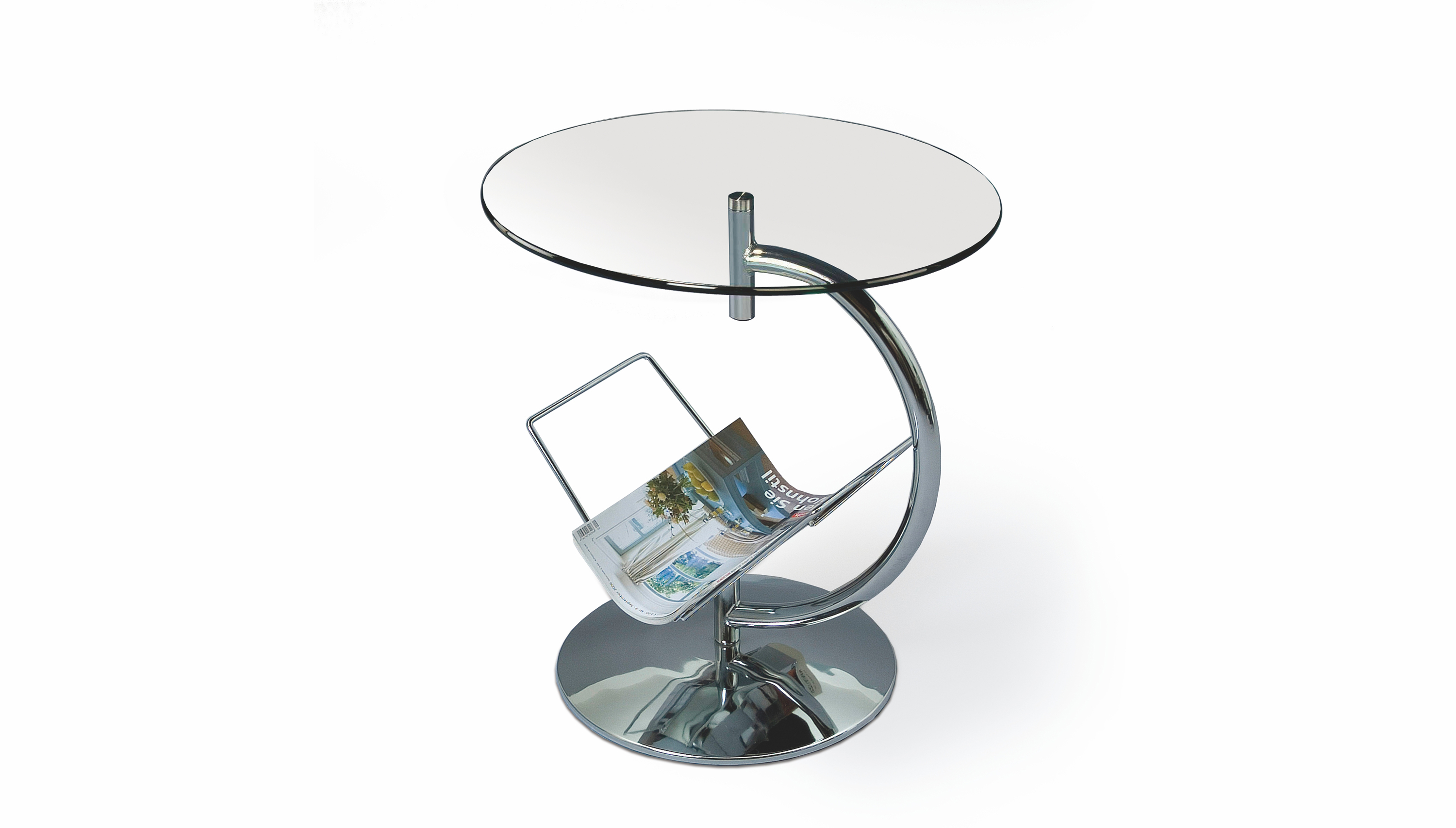 Konferenční stolek ALMA chrom/čiré sklo | Nábytek a dekorace > Obývací pokoj > Konferenční stolky