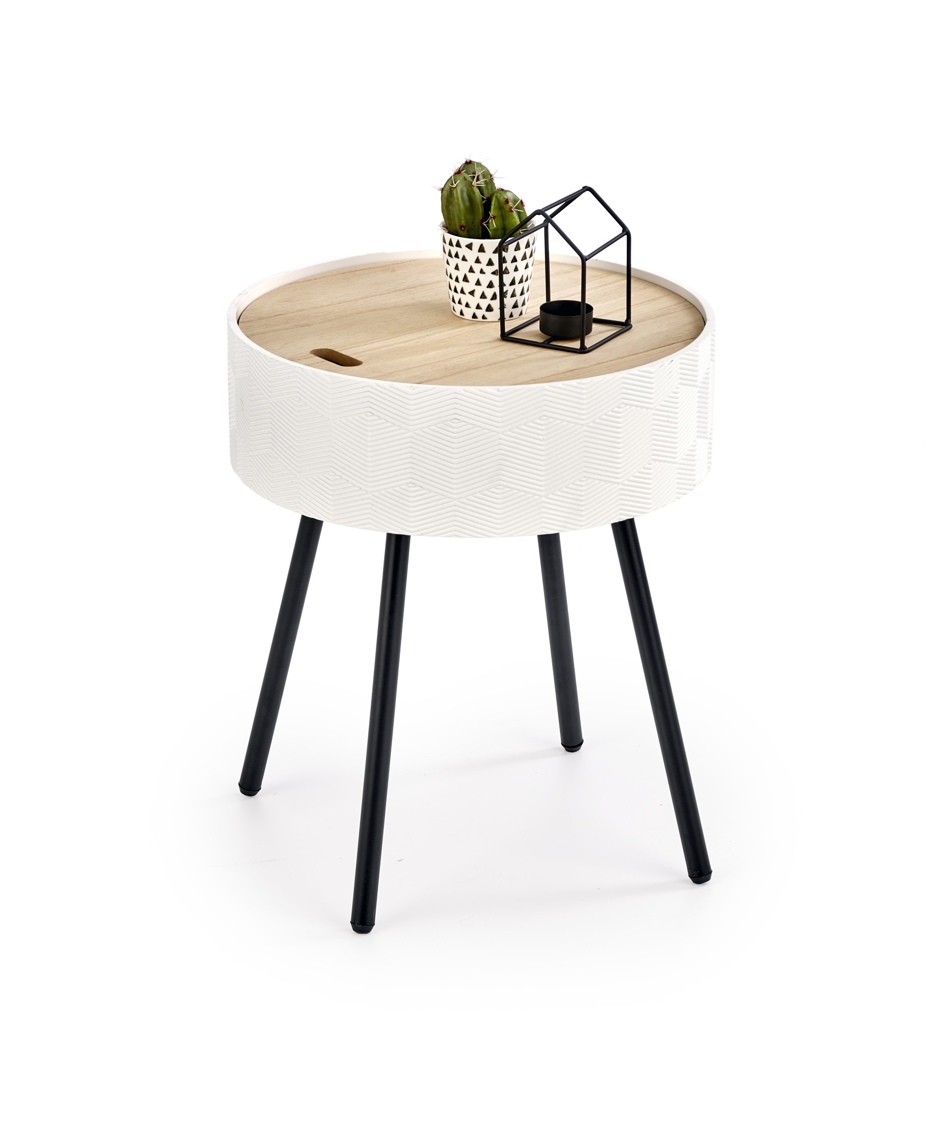 Konferenční stolek AURA bílá | Nábytek a dekorace > Obývací pokoj > Konferenční stolky
