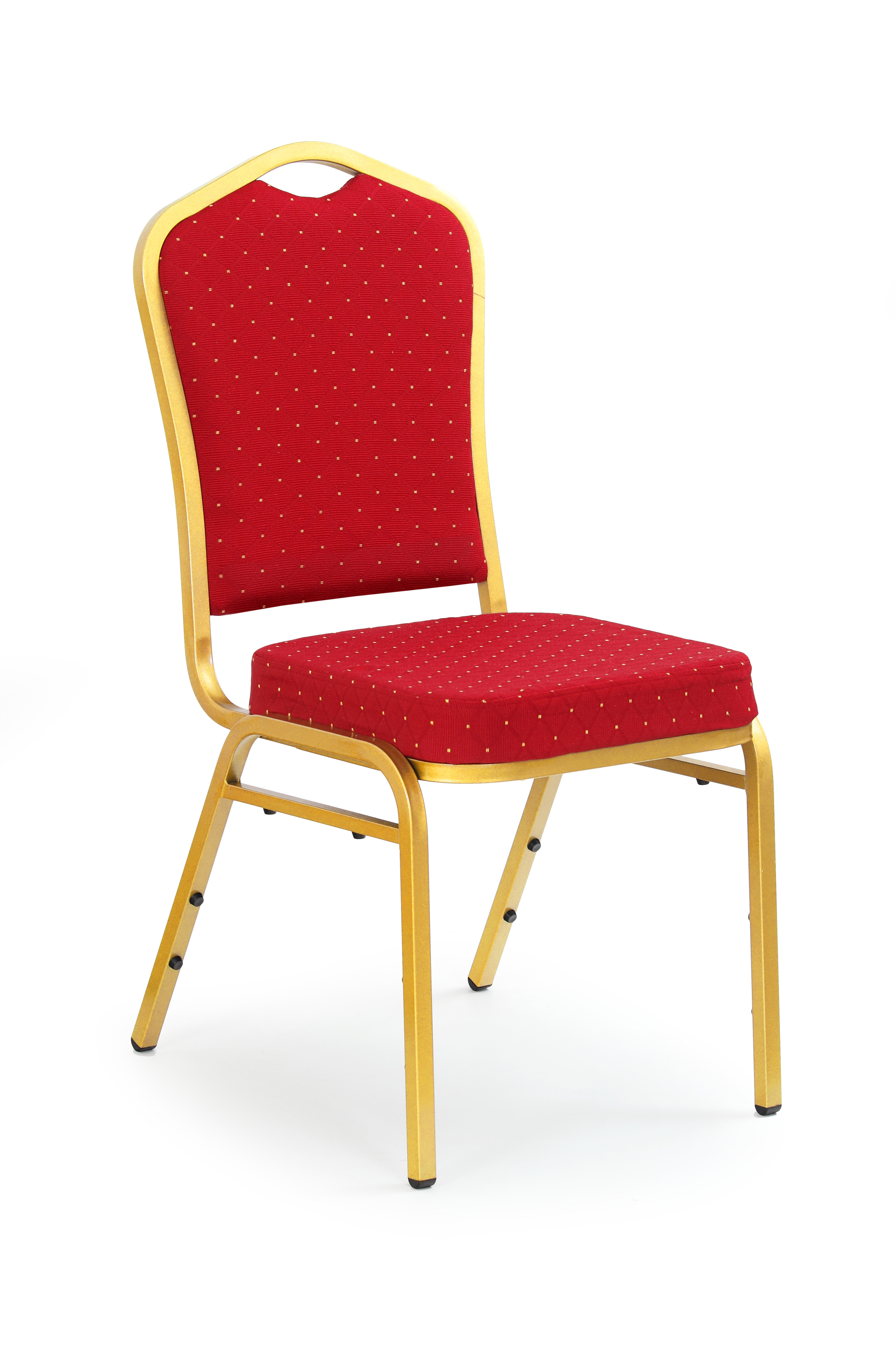 K66 židle bordó, zlaté nohy | Nábytek a dekorace > Jídelna > Jídelní židle