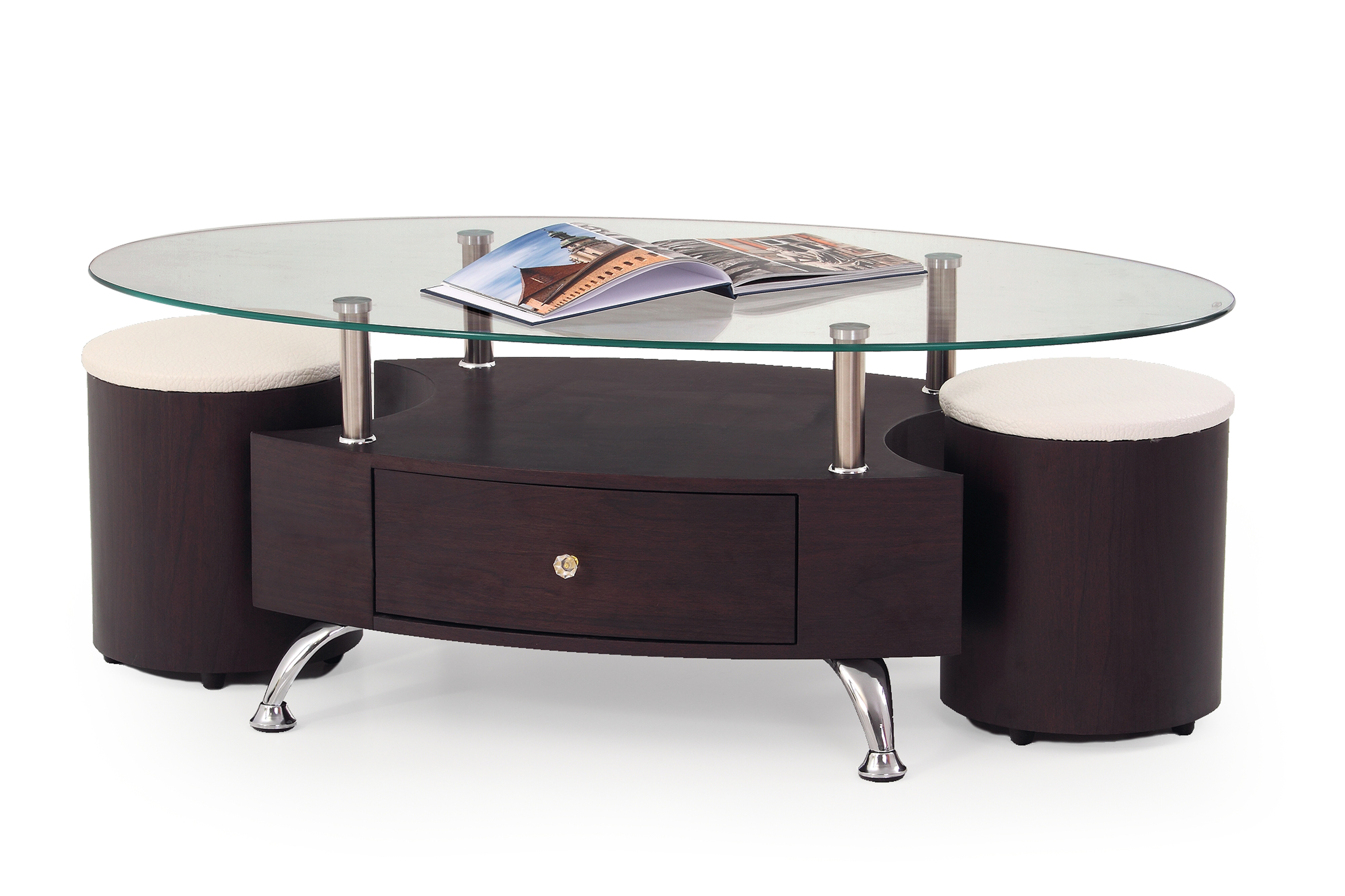 Konferenční stolek STELLA wenge | Nábytek a dekorace > Obývací pokoj > Konferenční stolky