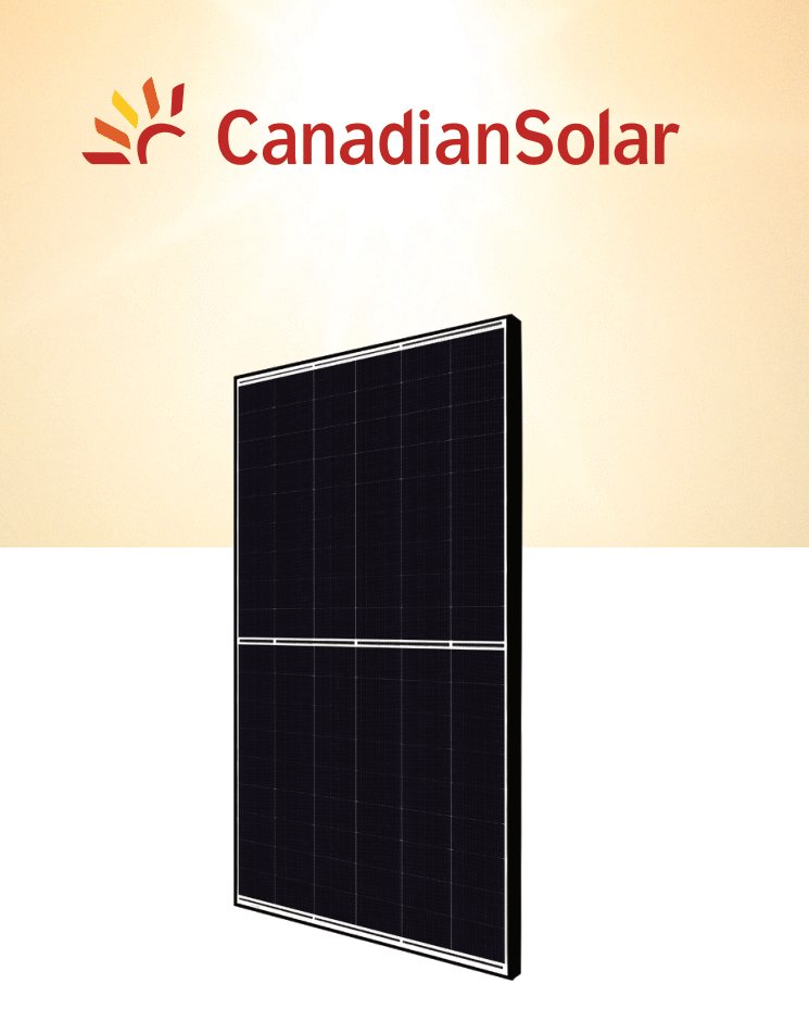 Canadian Solar TOPBiHiKu6 500W Black Frame N-Type Bifacial TOPCon 22,1% SVT36064 / CS6.1-60TB-500 Množství: 1 ks