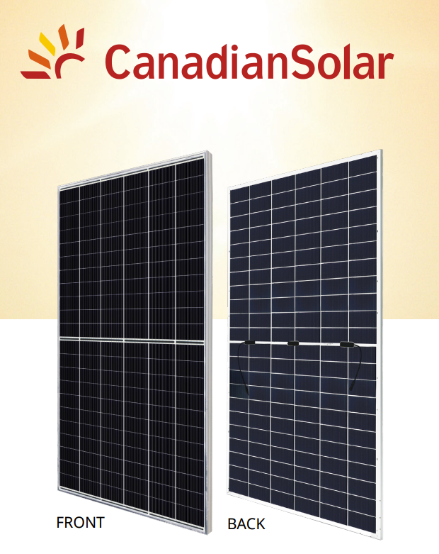 Canadian Solar 705W Silver Frame Bifacial 22,7% CS7N-705-TB-AG Množství: 1 ks